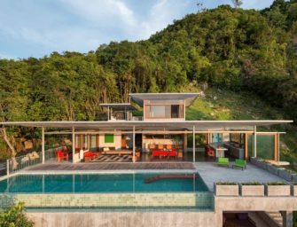 Une magnifique villa posée sur les hauteurs de l&rsquo;île de Koh Samui, en Thaïlande