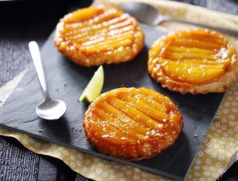 Tarte tatin à la mangue greffée