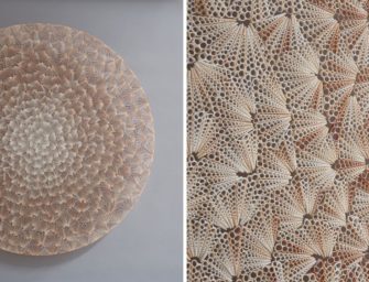 Des sculptures spectaculaires formées à partir de milliers de coquillages