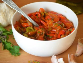 Marinade de poivrons grillés
