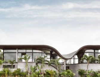 House O, maison au milieu des rizières en Indonésie par Alexis Dornier