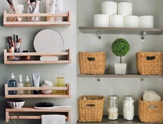 Des charmantes petites idées de rangements pour votre salle de bain