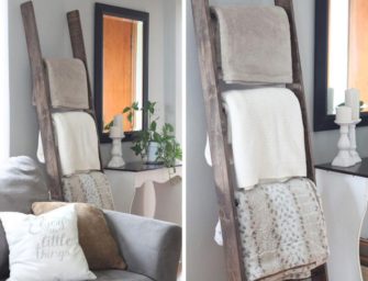 Comment réaliser une échelle décorative ?