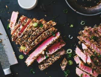 Tataki de thon frais