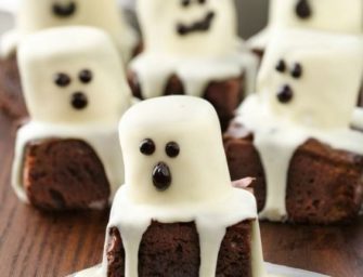 Les petits fantômes au chocolat