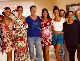 Cancer : une belle rencontre entre nos Miss Tahiti et les Amazones de Polynésie