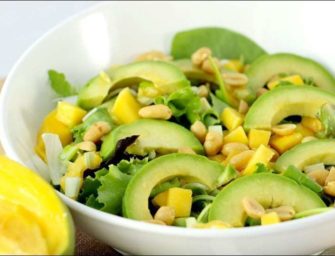 Salade mangue-avocat façon thaï