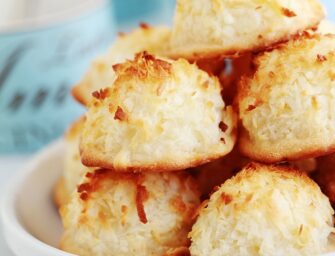 Les rochers au coco et au lait concentré