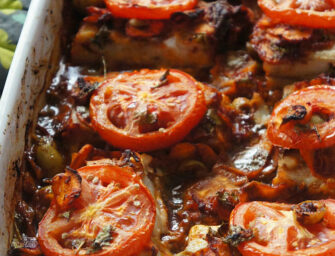 Perroquet au four à la marocaine