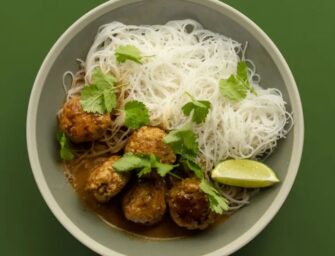 Les boulettes de poulet à la thaï