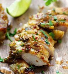 Poulet à la Coriandre et au Citron Vert