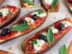 Aubergine grillée à la mozzarella et tomate