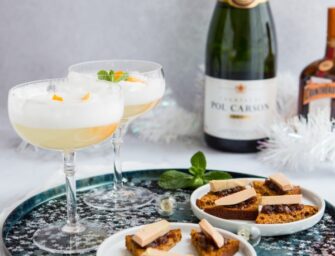 Cocktail au champagne et cointreau