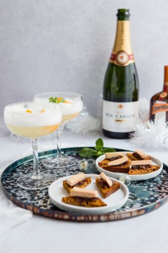 Cocktail au champagne et cointreau