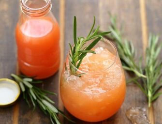 COCKTAIL GIN PAMPLEMOUSSE ROMARIN