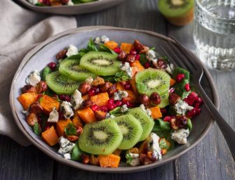 Salade de kiwi et patate douce