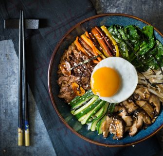 Le bibimbap coréen