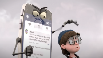 « Like and Follow » : un film d’animation sur l’addiction de nos enfants aux portables !