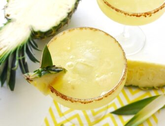 Sangria à l&rsquo; Ananas et au Rhum