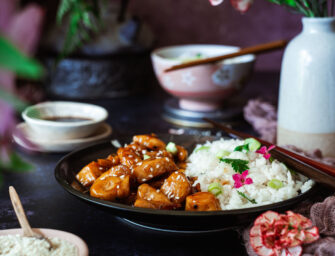 Blancs de poulet au miel gingembre et soya