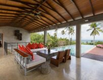 Cette villa sur la plage du Sri Lanka est calme, relaxante et intime.