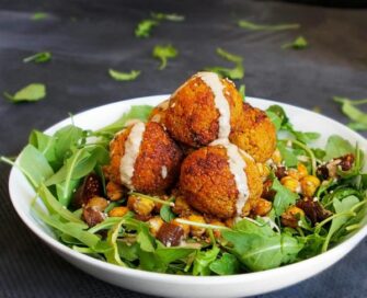 Falafels de patate douce au four