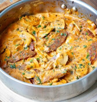 Boeuf stroganoff recette de Alain Ducasse