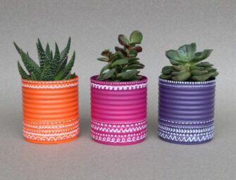 DIY Zéro déchet : Boites déco et cache pots !