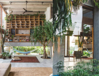 Une maison tout en béton, à Bali, par le studio d’architecture Patisandhika