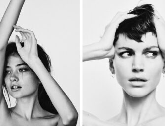 Les impressionnantes photographies de mode en noir et blanc de Pierre Turtaut