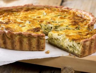 La quiche aux poireaux