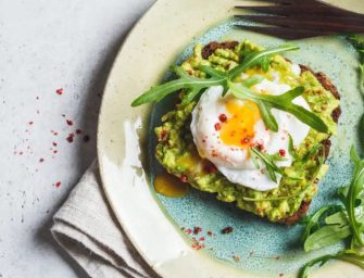 Avocado toast et oeuf poché