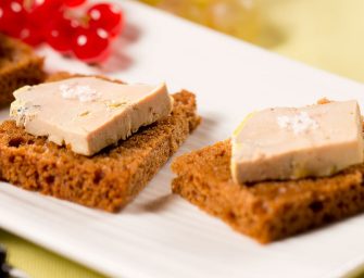 Terrine de foie gras au pain d’épices