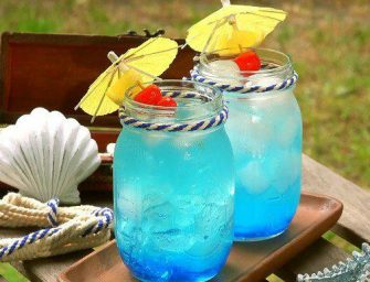 Cocktail bleu sirène