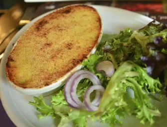 Gratin d’échalotes au parmesan