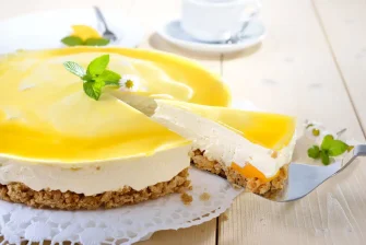 Cheesecake à la mangue