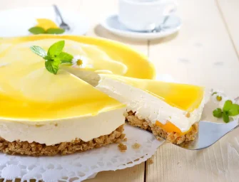 Cheesecake à la mangue