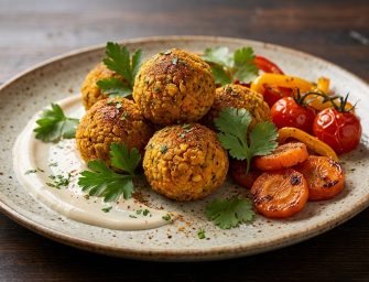 Les boulettes pois chiches-patate douce cumin 